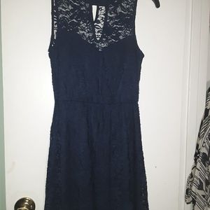 Navy Blue mini dress